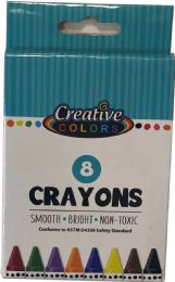 48 Bulk Crayons - 8ct - A Grade