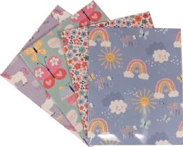 48 Bulk Laminated Paper Portfolios - 2 Pockets - 3 Hole - 4 Prints