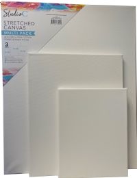 12 Bulk Stretched Canvas Multi Pack                                    1 8 X 10 Inch                                                                                     1 11 X 14 Inch