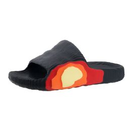 12 Bulk Men's Gradient Sandal Black