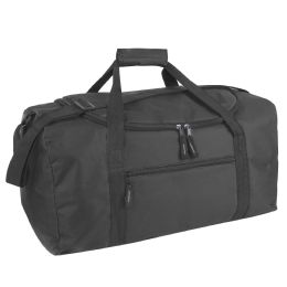24 Bulk 20 Inch Duffle Bag Black