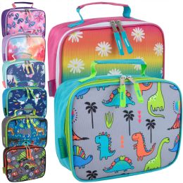 24 Bulk Fridge Pak Printed Lunch Bag - 8 Prints