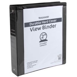 50 Bulk 2 Inch Hard Cover Binders Black