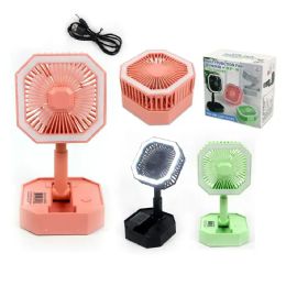 50 Bulk 8" Foldable Fan W/ Light