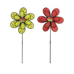 24 Bulk 36"x16" 3-Layer Ladybug Windmill