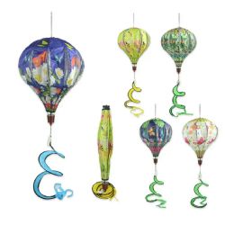 12 Bulk 19" Hot Air Balloon Windmill