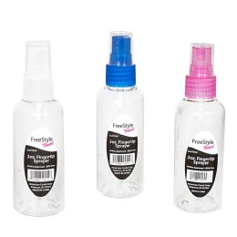 60 Bulk FreeStyle Travel Fingertip Sprayer Assorted Colors - 2 oz.