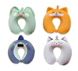 12 Bulk Animal U-Neck Pillow