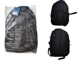 24 Bulk 17 Inch 3 Pocket Tech Backpack