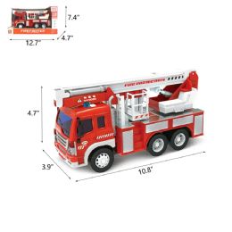 18 Bulk 10.8 Inches Fire Truck With Light & Sound