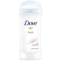 12 Bulk Dove Deodorant Stick 2.6 Oz Solid Fresh