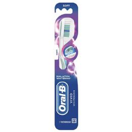 72 Bulk OraL-B Toothbrush 1 Pk Vivid Whitening Soft