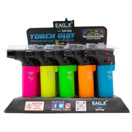 180 Bulk Eagle Torch Lighter 1 Ct Neon Gun (pt101n)