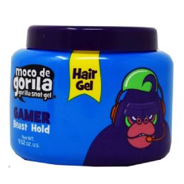 12 Bulk Moco De Gorila Styling Gel 9.52 Oz Gamer Jar