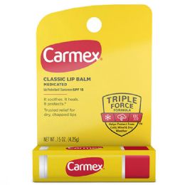 144 Bulk Carmex Lip Balm Stick 1 Ct Original