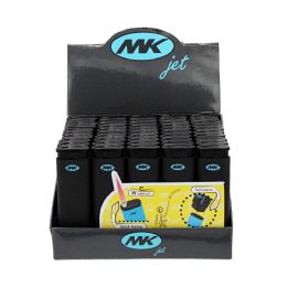 500 Bulk Mk Jet Lighter 1 Ct Windproof Black