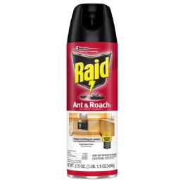 12 Bulk Raid Ant & Roach Killer 17.5 Oz Fragrance Free