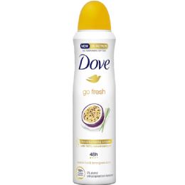 6 Bulk Dove Deodorant Spray 150 Ml / 5.07 Oz Passion Fruit Scent