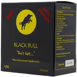 216 Bulk Black Bull Male Enhancement 1 ct