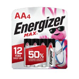 24 Bulk Energizer Alkaline Batteries Aa4 For Export Only