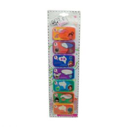 16 Bulk 7 Piece Flavored Lip Gloss In Slide Tins