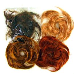 144 Bulk Synthetic Hair Scrunchie