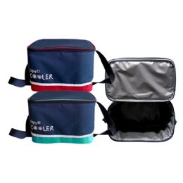 80 Bulk Dual Tone Hot & Cold Lunch Bag 11" X 8" X 8"