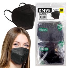 200 Bulk 10 Pack Black Kn95 Face Masks