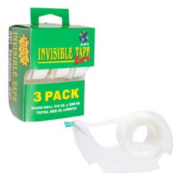 144 Bulk 3 Pack Invisible Tape
