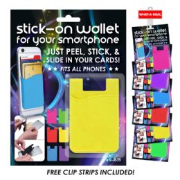 24 Bulk 24pc Cell Phone Pocket With 2 Clip Strips