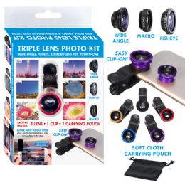 200 Bulk Cell Phone Camera Lens Kit