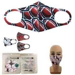 288 Bulk Sport Face Mask Designs