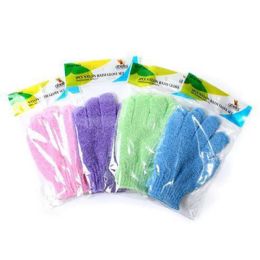 1200 Bulk Nylon Bath Gloves  Assorted Color