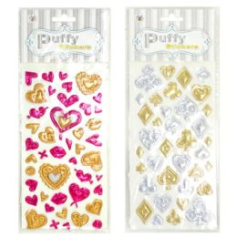 1200 Bulk Puffy Stickers 30 Assorted Styles