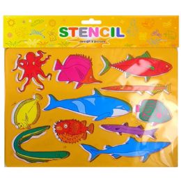 480 Bulk Stencils 6 Assorted
