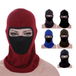 600 Bulk Winter Face Mask Pull Over Asst Colors