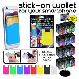 216 Bulk 216pc Phone Wallet Counter Display