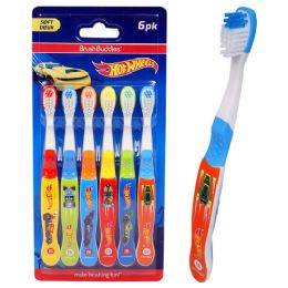 24 Bulk 6 Pack Hot Wheels Toothbrush