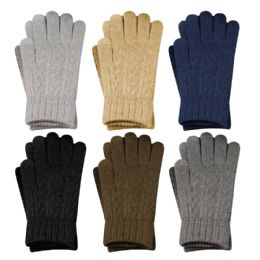 240 Bulk Mens Winter Gloves In 6 Colors