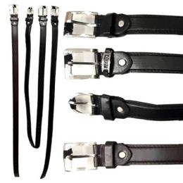 288 Bulk 72pc Kids Leather Belts