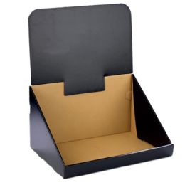 2 Bulk Pop Up Display Black 19x22x13