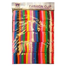 144 Bulk Pony Ohs Hair Bands Assorted Colors