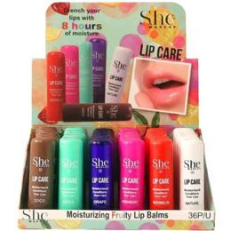 576 Bulk 36pc Lip Balm