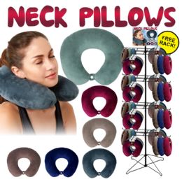 72 Bulk 72pc Neck Pillow Display