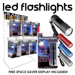 48 Bulk 48pc Led Flashlight Display