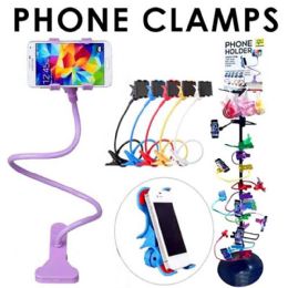 96 Bulk Bendable Phone Clamp 96 Pc Display