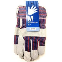 120 Bulk Leather Palm Work Gloves