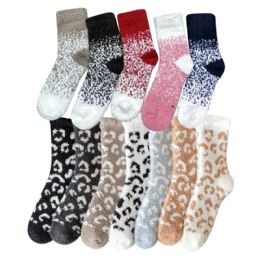 360 Bulk Cozy Socks 3 Assorted Styles Mixed