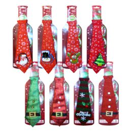 240 Bulk Christmas Ties - 10 Assorted Styles