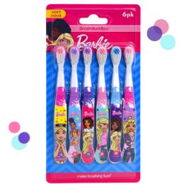 24 Bulk 6pc Barbie Tooth Brushes